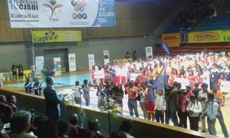 Cérémonie de clôture des 10e CJSOI, discours ministre