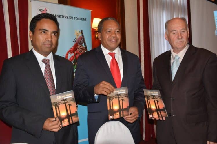 Présentation de l'Île aux trésors Ratsiraka, Ministre du Tourisme