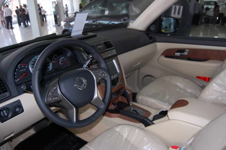 Habitacle du Rexton SSangYong