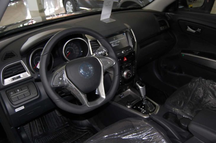 SSangYong Tivoli intérieur