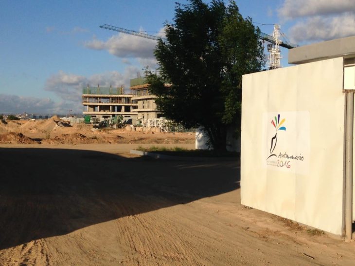 L'entrée du village de la Francophonie 2016