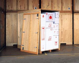 Caisses en bois confectionnées par AGS