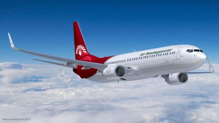 Les avions d'Air Madagascar