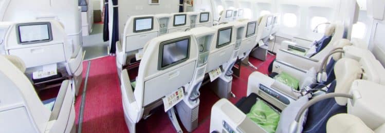 Air Madagascar en cabine 