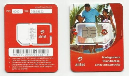 Carte SIM Airtel