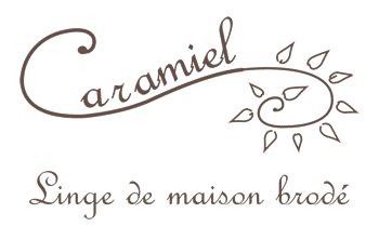 Caramiel, linge de maison brodé