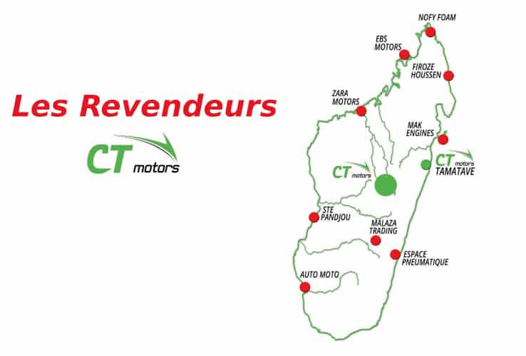 CT Motors - revendeurs