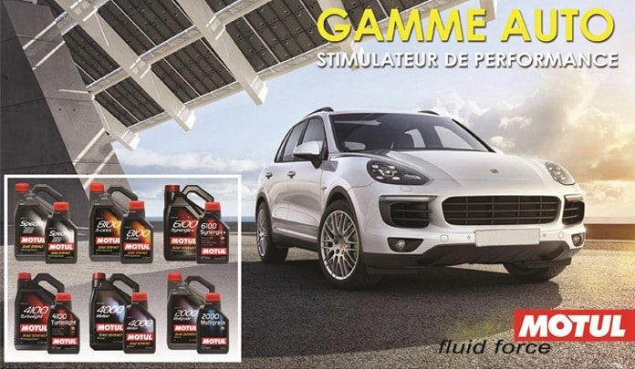 Design Auto Gamme Motul de liquides automobiles
