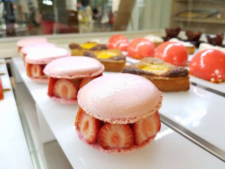 Dité, Macaron vanille fraise