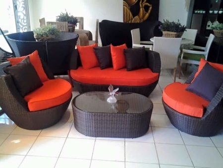 Ebene meubles, salon intérieur