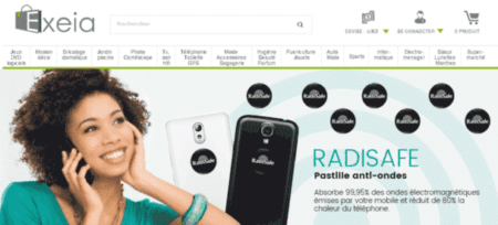 Site web Exeia