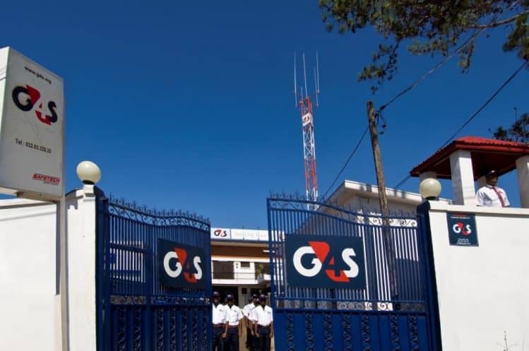 G4S présent dans le monde entier