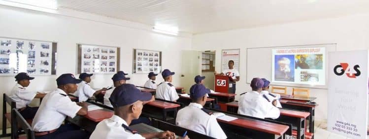 Formations régulières pour le personnel G4S