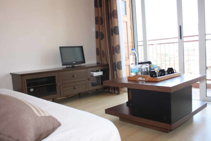 Salon d'un appartement Harisoa