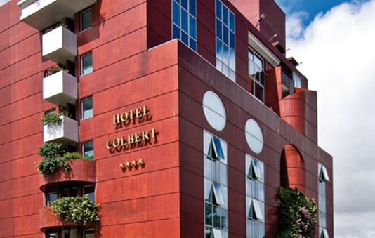 Façade de l'hôtel Colbert