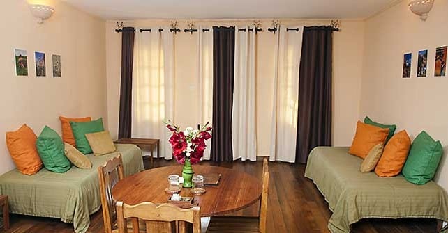 Hôtel Les 3 Métis, chambre quad