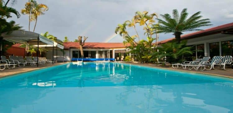 Piscine de l'Hôtel Relais des Plateaux