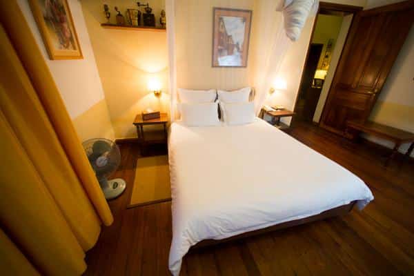 Chambre de luxe de l'Hôtel Restaurant La Varangue
