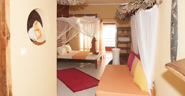 Hôtel Vanivola, chambre en bord de mer