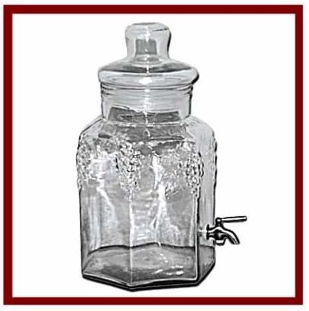 Inbox bouteille en verre