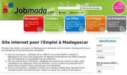 Site web de Jobmada