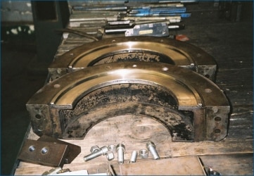 Soudure dans l'atelier de Labomeca