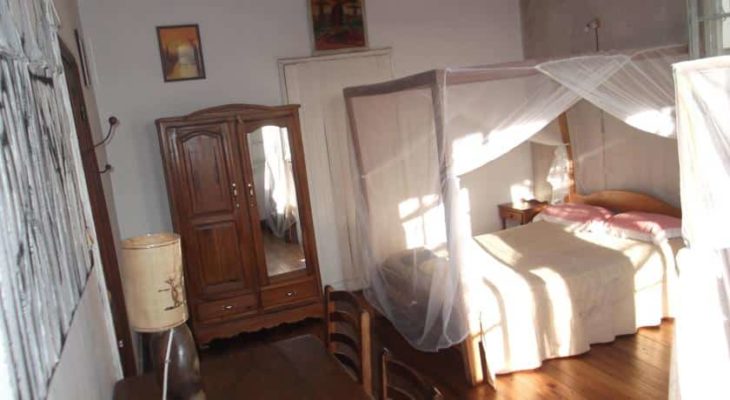 Chambre de la maison d'hôtes Le Karthala