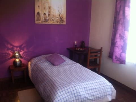 Chambre avec lit 1 personne à Le Ti'Jac