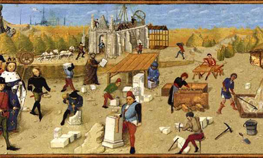 Qualité, finition, architecture : les valeurs de Leex Network s'apparentent aux maçons du Moyen Age qui construisaient les cathédrales