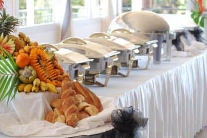 Les Colonnades, Buffet de mariage