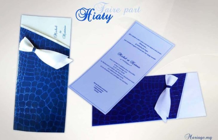 Service carterie de Mariage.mg