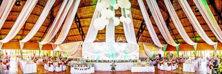 Salle de réception décorée par Mariage.mg