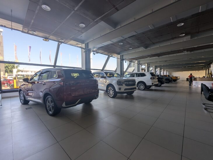 Le showroom Ford de Materauto à Madagascar