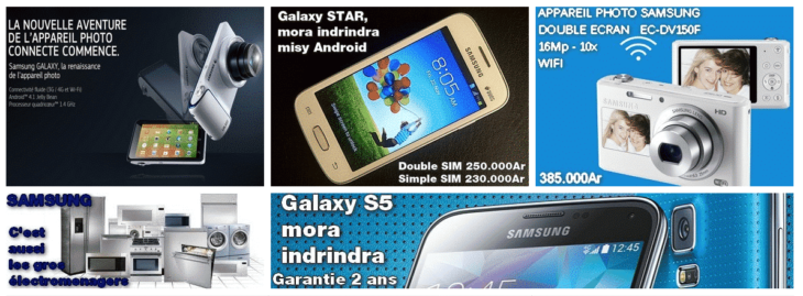 Produits Samsung par Moravidy