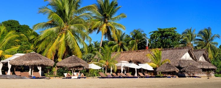 Le Nosy Be Hôtel Spa, côté plage