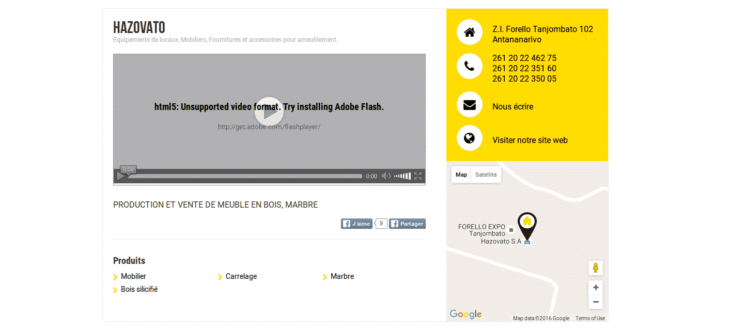 Pages Jaunes vidéos PagesJaunes.mg
