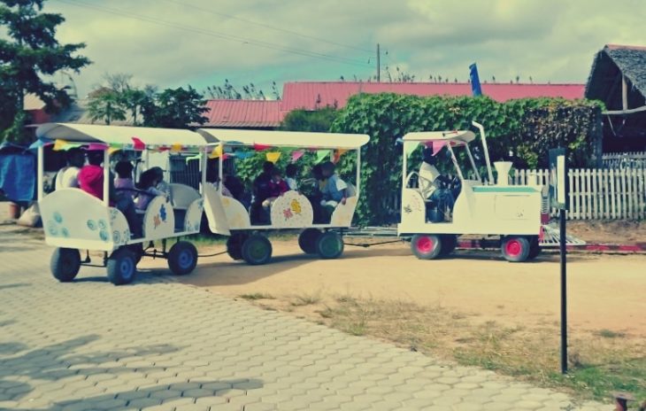 Petit train au Parc Sam Run