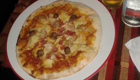 Pizzéria Au Stade, Pizza de la Chef