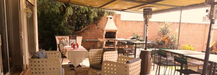 Restaurant Emma Planque, terrasse