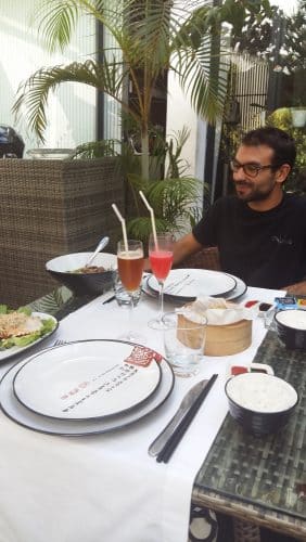 Table du restaurant Grand Orient