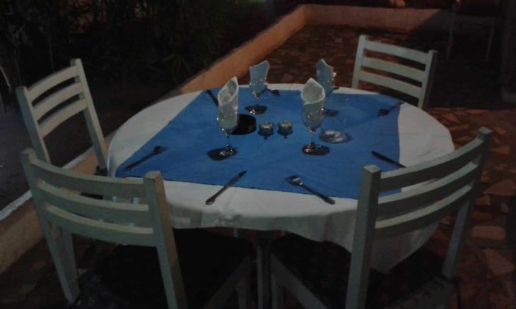 Restaurant Les Bougainvilliers terrasse