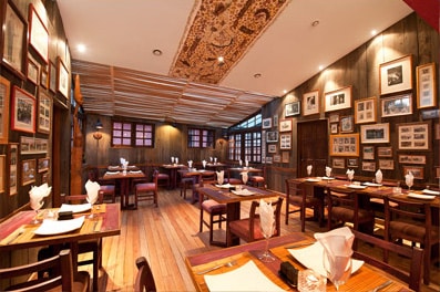 Salle de restaurant du Sakamanga