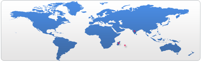 Présence SBM dans le monde