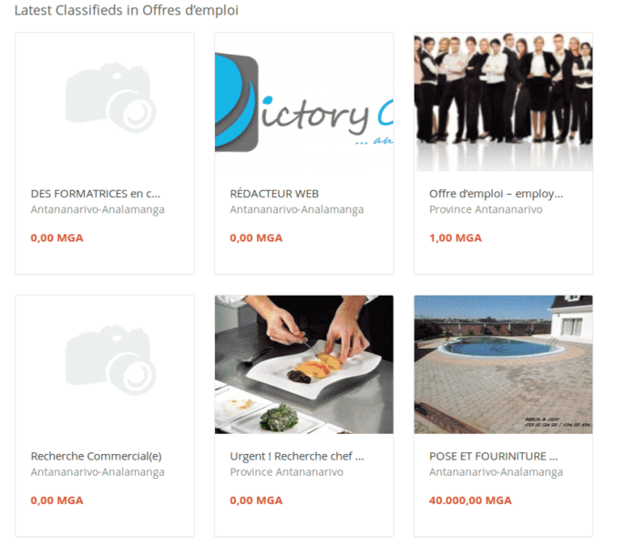 Toutpourtous emploi Madagascar