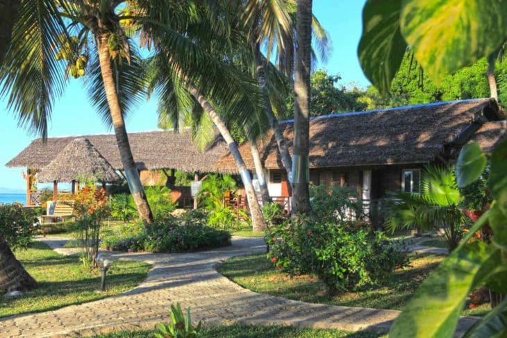 Bungalow double au Ylang Hôtel