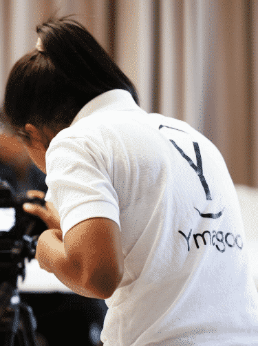 Photographe d'Ymagoo au travail